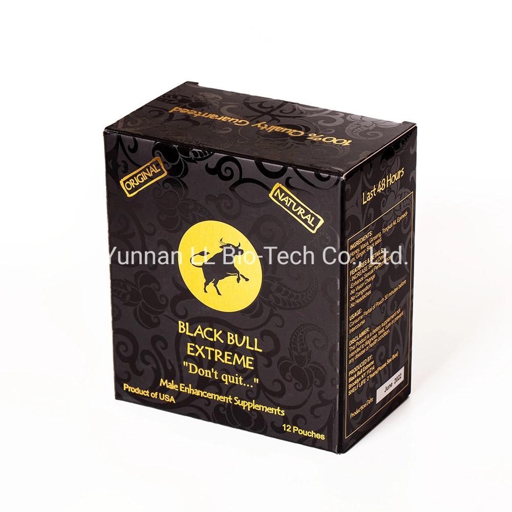 Black Bull Don′ T Quit Royal Honey - Made in USA (12 Pouches - 22 G)