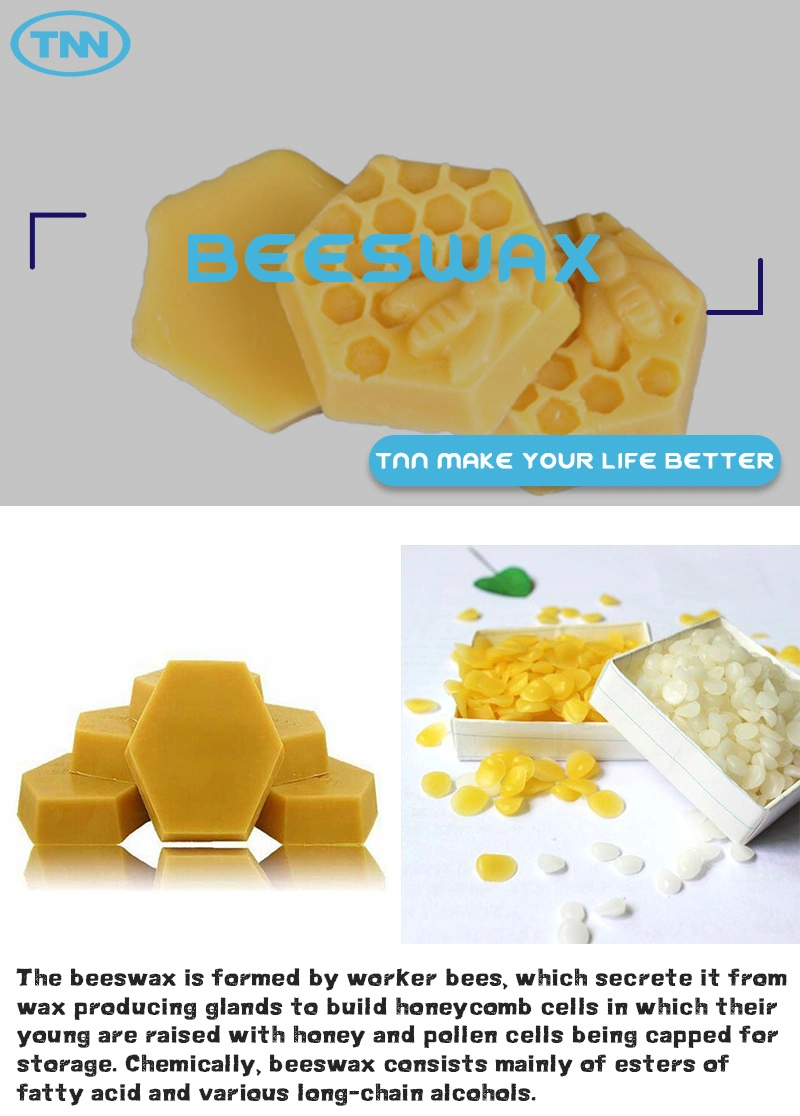 Food Grade Additives Honey Beeswax CAS 8006-40-4 Cosmetic Yellow Beeswax Granular