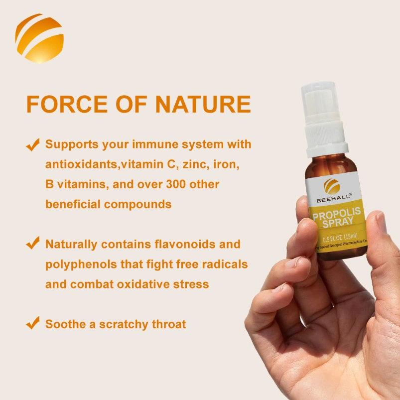 Beehall Bee Products Supplier Private label Hot Sale Propolis Spray