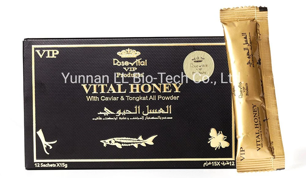 China Vital Honey Black Bull Royal Honey Ultimate Power Source for Man Sexual Honey
