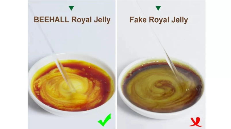 Beehall Health Food Factory High Quality Bulk Fresh Royal Jelly